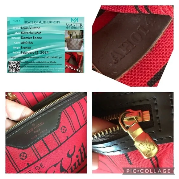 Gorgeous Louis Vuitton Neverfull MM Damier Ebene - Picture 7 of 17